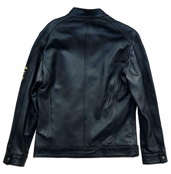 Blouson en Cuir Véritable (LUCAS)