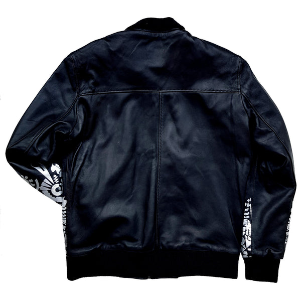 Blouson en Cuir Véritable (LUCIEN)