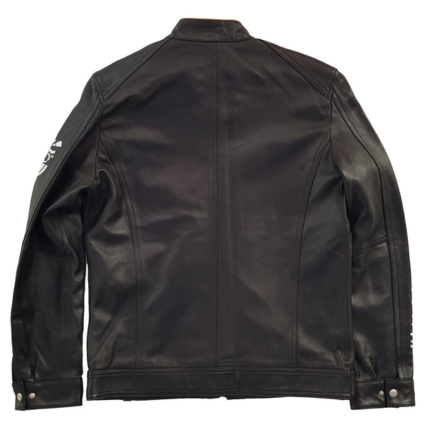 Blouson en Cuir Véritable (LETHIUM)