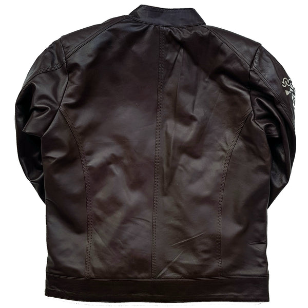 Blouson en Cuir Véritable (LOKITO)