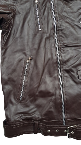 Blouson en Cuir Véritable (LOYO)