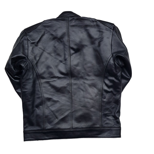 Blouson en Cuir Véritable (LUPIN)