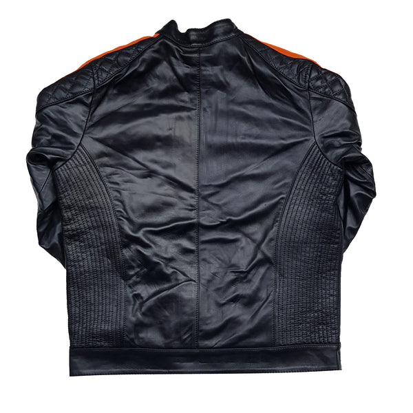 Blouson en Cuir Véritable (LUXE)