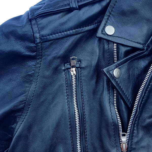 Blouson en Cuir Véritable (LITOTE)