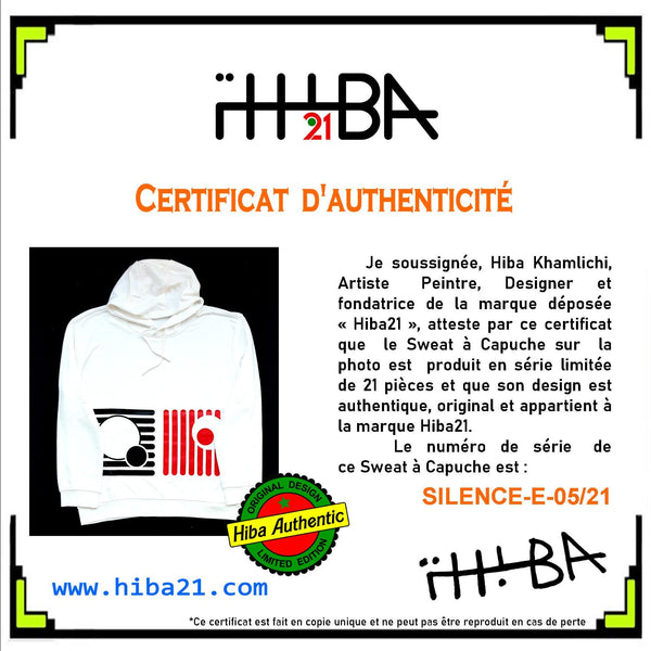 Sweat à Capuche (SILENCE-E)