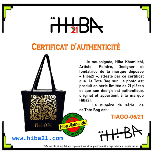 Tote Bag Double Face (TIAGO)